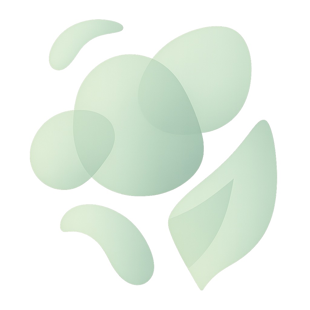 Abstrakte Illustration mehrerer Figuren, die in verschiedene Richtungen zeigen